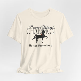 Personalized Reserve Nat'l Champion Arabian (trot)