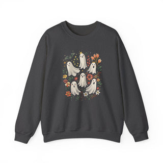 Ghost Flowers Graphic Sweatshirt,