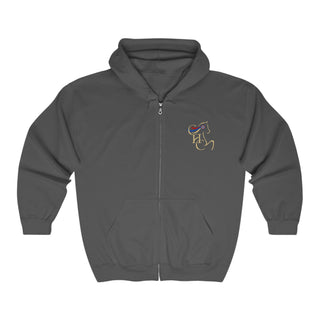 CHC Unisex Heavy Blend™ Full Zip Hooded Sweatshirt