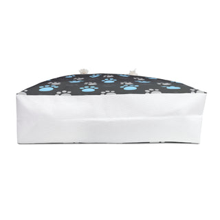 Blue Dog Paw Weekender Bag