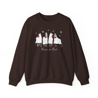 Trick or Trot Graphic Crewneck Sweatshirt