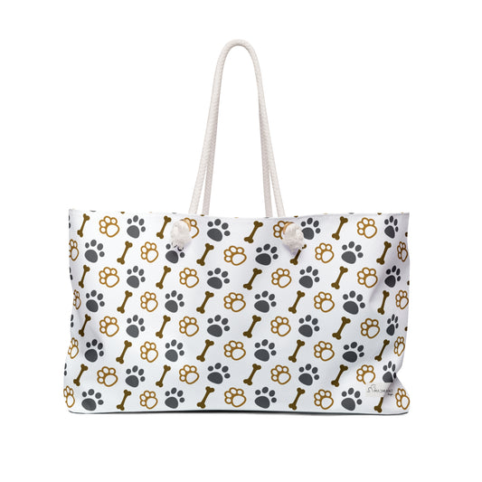 Paws & Bones Weekender Bag