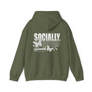 Socially Awkward Hooded Sweatshirt (2 Sided)