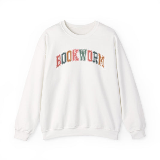 Bookworm Graphic Crewneck Sweatshirt
