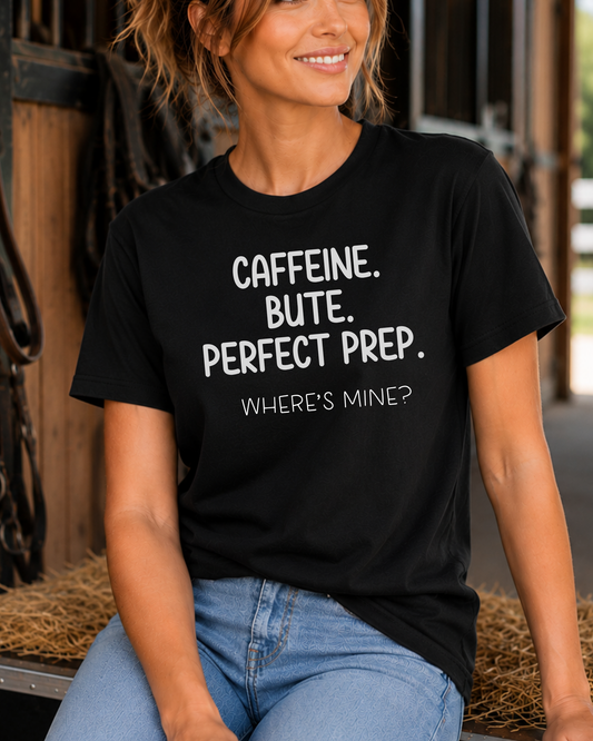Caffeine Bute Perfect Prep Graphic T-Shirt