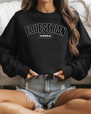 Equestrian Mom Graphic Sweatshirt