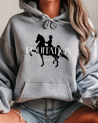 Equitation Power And Poise Graphic Hooded Sweatshirt