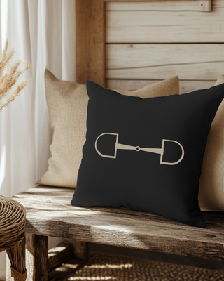 English Bit Square Pillowcase
