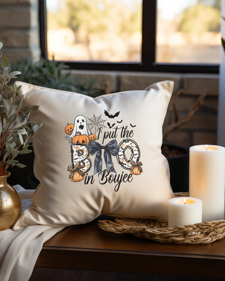 Boo In Boujie Square Pillowcase