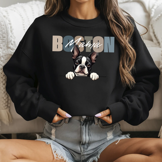Boston Mama Graphic Sweatshirt