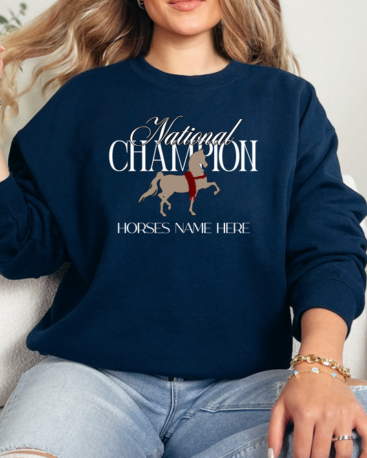 Personalized National Champion - Arabian (Trot)