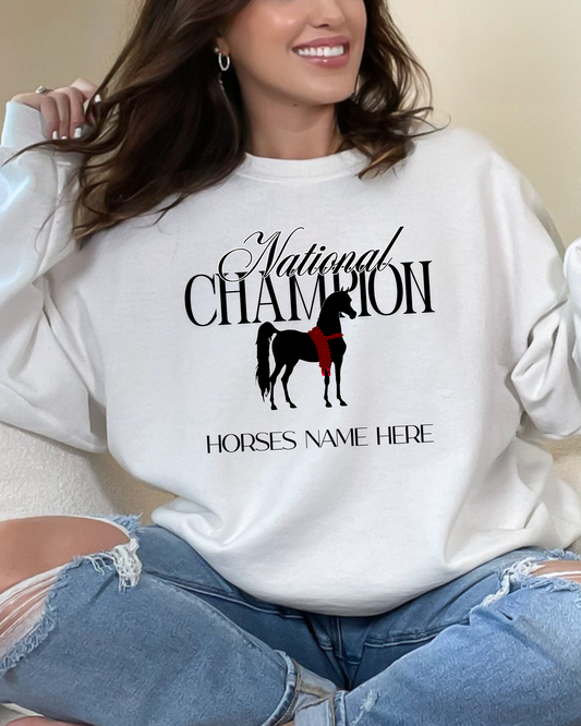 Personalized National Champion - Arabian