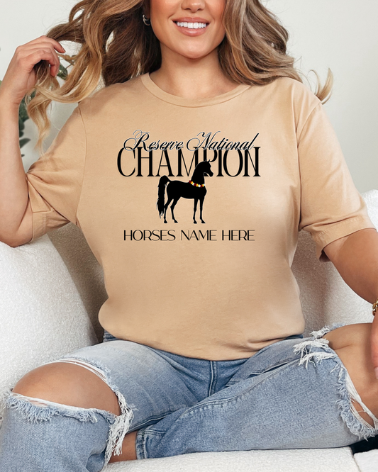 Personalized Reserve Natl. Champion Arabian