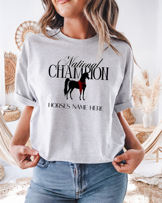 Personalized National Champion Arabian