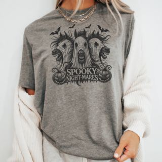 Spooky Nightmares Graphic T Shirt