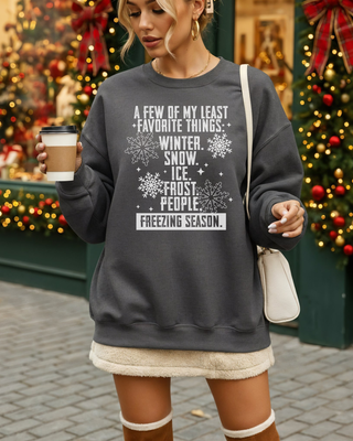 Least Favorite Thing Graphic Sweatshirt