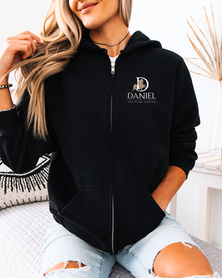 Daniel Training Center Unisex Full Zip Hooded Sweatshirt