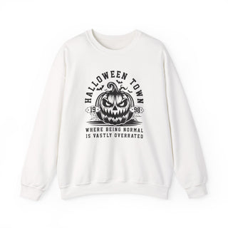 Halloween Town Graphic Crewneck Sweatshirt