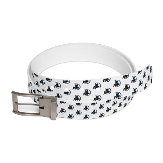 Daniel Logo Belt - White