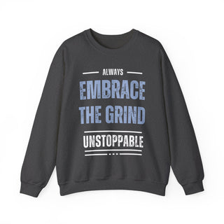 Embrace The Grind Graphic Crewneck Sweatshirt
