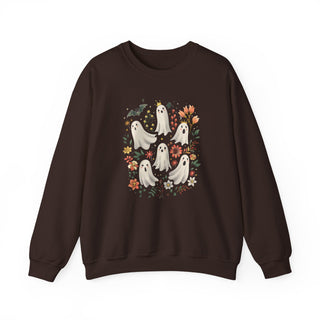 Ghost Flowers Graphic Sweatshirt,