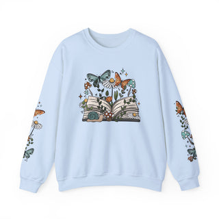 Books & Butterflies Sweatshirt - Sleeves