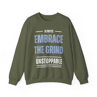 Embrace The Grind Graphic Crewneck Sweatshirt
