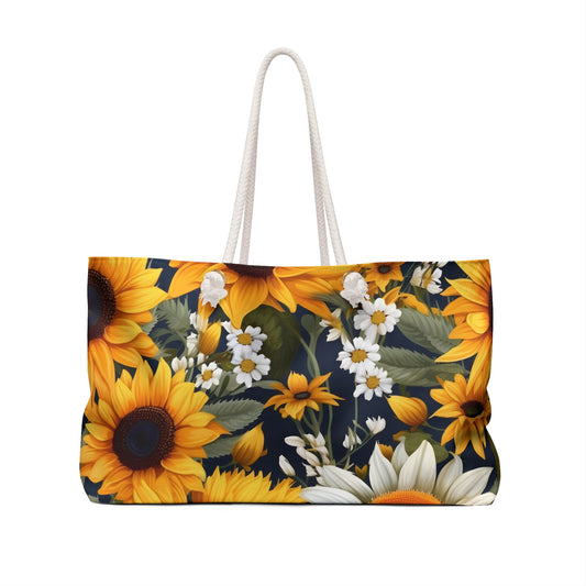 Big Sunflower Weekender Bag