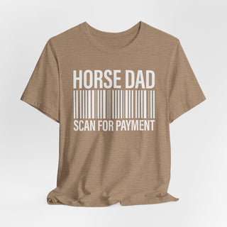 Horse Dad - Unisex Jersey T-Shirt