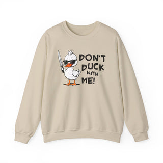 Don't Duck W/Me Unisex Heavy Blend™ Crewneck Sweatshirt