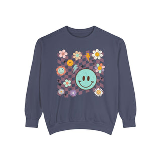 Smiley Comfort Colors Sweatshirt