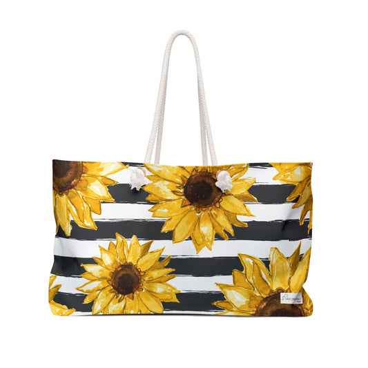 Sunflower Weekender Bag
