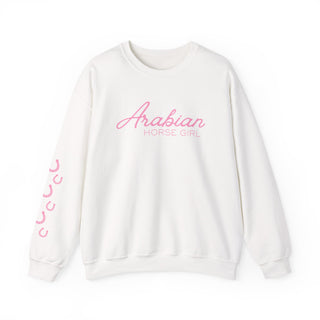 Arabian Horse Girl Unisex Sweatshirt Sleeve Print