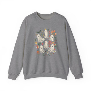 Ghost Flowers Graphic Sweatshirt,