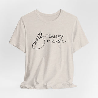 Team Bride Unisex Jersey T-Shirt