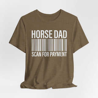 Horse Dad - Unisex Jersey T-Shirt