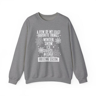 Least Favorite Thing Graphic Sweatshirt