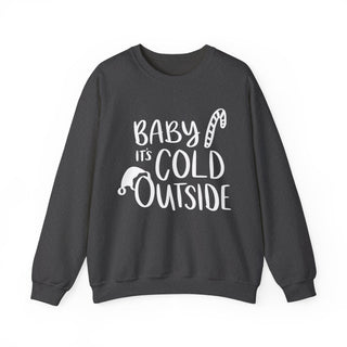 Baby It's Cold Outside Graphic Crewneck Sweatshirt