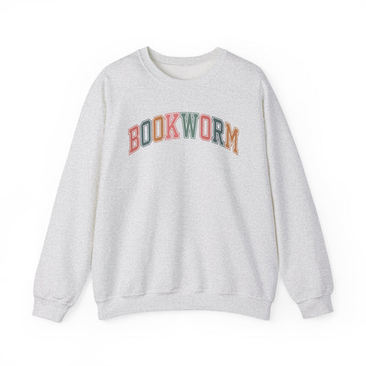 Bookworm Graphic Crewneck Sweatshirt
