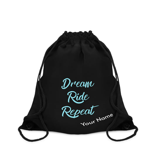 Dream Ride Repeat  Personalized Helmet/Gear Bag