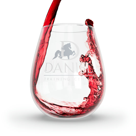 Daniel Training Center Stemless Wine Glass, 11.75oz