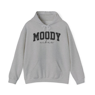 Moody Vibes Graphic Hooded Sweatshirt