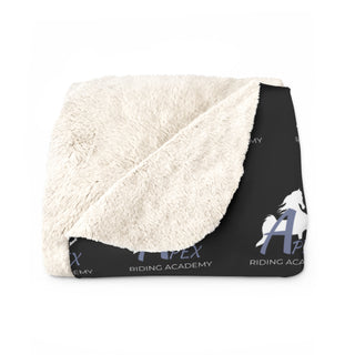 Apex Riding Academy Sherpa Fleece Blanket