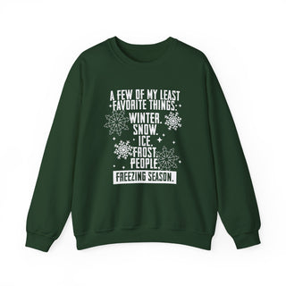 Least Favorite Thing Graphic Sweatshirt