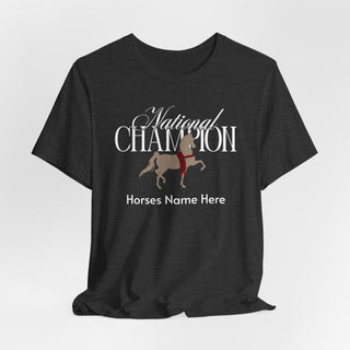 Personalized National Champion Arabian (trot)