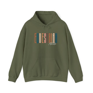 Equestrian Athlete Graphic Hooded Sweatshirt
