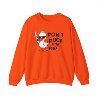 Don't Duck W/Me Unisex Heavy Blend™ Crewneck Sweatshirt