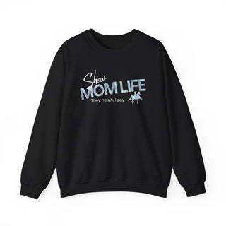 Horse Show Mom Unisex Heavy Blend™ Crewneck Sweatshirt