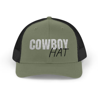 Cowboy Hat Snapback Trucker Cap