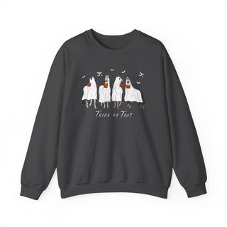 Trick or Trot Graphic Crewneck Sweatshirt